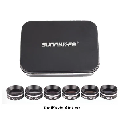 $75.99 • Buy ND4+ND8+ND16+ND32+MCUV+CPL HD 6 Lens Filters Camera Accessorie For DJI MAVIC AIR