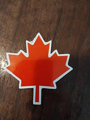 Canadian Maple Leaf Decal Sticker • $3