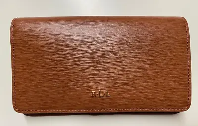 Ralph Lauren Woman's Leather Wallet 6 3/4  X 4  New • $44.99