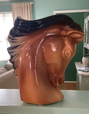 Royal Copley Horse Head Planter MCM  Vintage 8” Tall • $45