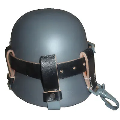 WW11 German Leather Helmet Carrier - Reproduction U247 • $40.93