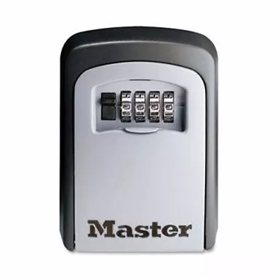 Master Lock® Locking Combination 5-Key Steel Box Black/Silver (MLK5401D) • $45.04