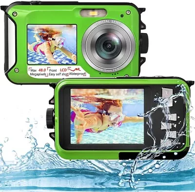 S & P Safe And Perfect Underwater Camera Full HD 2.7K 48MP Waterproof Camera • $50