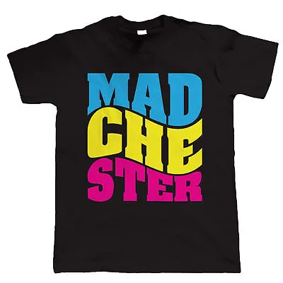 £15.99 • Buy Madchester Mens Manchester Music Scene T Shirt - Gift For Dad Him