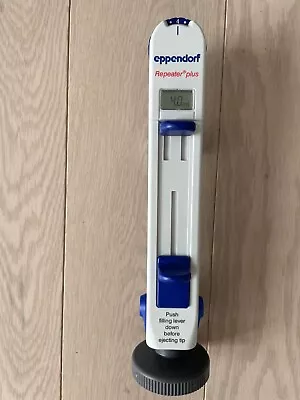 Eppendorf Repeater Plus Multi-Dispenser Pipette  Pipet Repeating  Syringe • $145