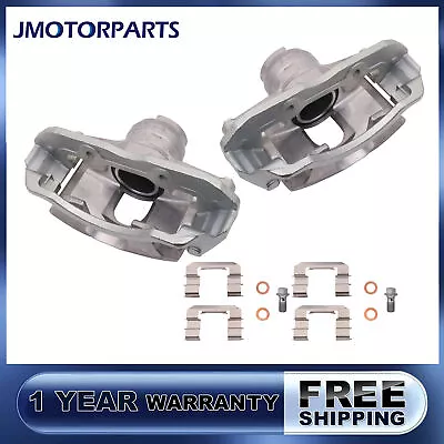 2X Front Left & Right Brake Caliper W/ Brackets Piston For 2008-2011 Ford Focus • $92.96