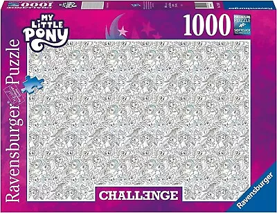 NEW & SEALED Ravensburger 17160 My Little Pony Challenge 1000 Pc Jigsaw Puzzle • $32.95