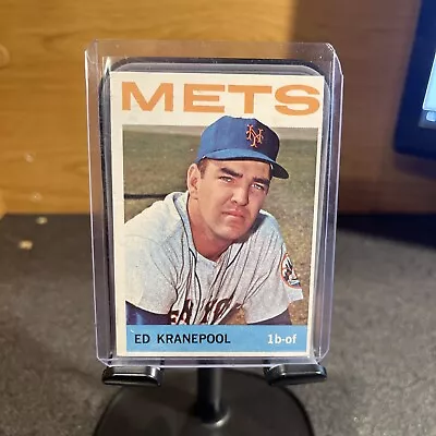 1964 Topps #566 Ed Kranepool ⚾️ New York Mets  • $14.99