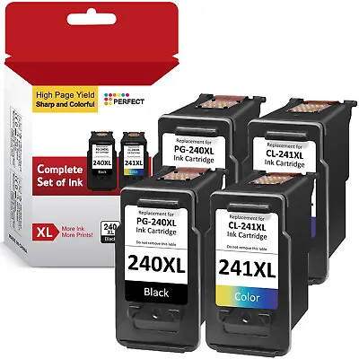 Ink Cartridge Replacement 240XL 241XL For Canon PIXMA MG3520 MG3220 MG3620 MX392 • $21.08