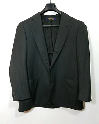 Brooks Brothers Made To Measure Mens Grey Suit Jacket Sport Coat Blazer  • $60