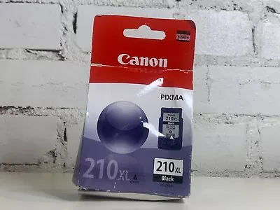 Genuine Canon PIXMA 210XL Black Ink Cartridge New Sealed • $20.35