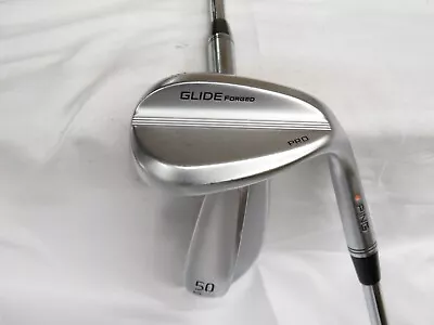 Used Ping Glide Forged Pro Orange Dot 50* 58* Wedge Set DG 120 Stiff Flex Steel • $53