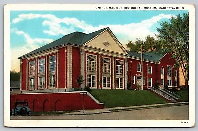 Marietta OH - Campus Maritus Historical Museum -Northwest Territory - 1932 • $6.64