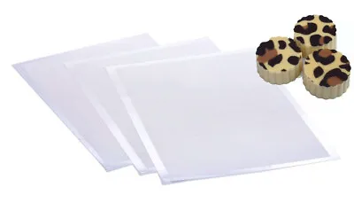 A4 Blank Chocolate Transfer Sheets - Edible Print Images Or Logos Onto Chocolate • £22.95