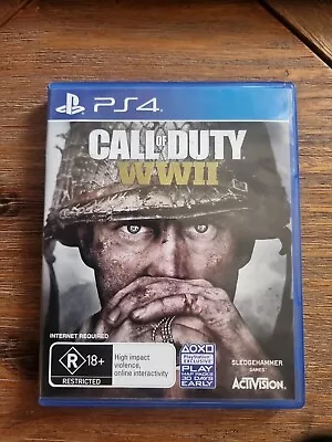PS4 Game Call Of Duty WWII • $17