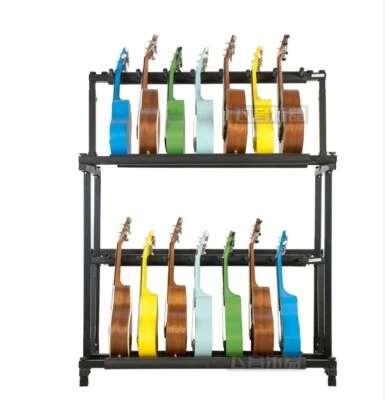 $188 • Buy Double-layer Ukulele Display Stand Guitar Stand Ukulele Violin Viola Mandolin