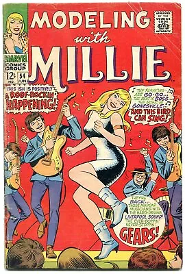 Modeling With Millie #54  1967 - Marvel  -G/VG - Comic Book • $107.25