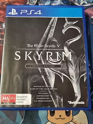 The Elder Scrolls V Skyrim Special Edition Ps4 Game • $15