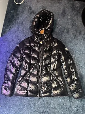 Womens Moncler Puffer Jacket Size 3 Shiny Sheen VGC SEE DESCRIPTION • $37.88