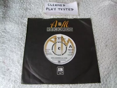 Gallagher & Lyle - I Wanna Stay With You 7  Vinyl Single  • £1