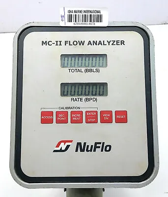 Nuflo Mc-ii Flow Analyzer Mc-361691 4631 • $911.09