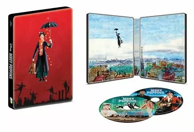 NEW Disney Mary Poppins Limited Edition Steelbook (Blu-Ray + DVD + Digital)  • $28.98