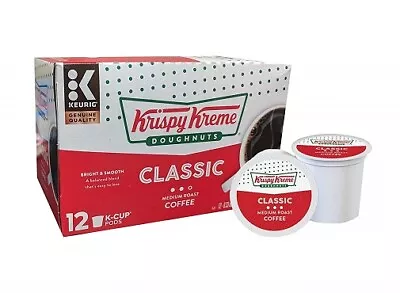 Krispy Kreme Doughnuts Classic Coffee K-Cups • $20.95