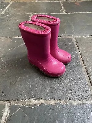 Start-Rite Baby Mudbuster Girls Pink Wellington Boots • £2