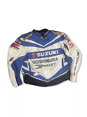 Joe Rocket Men's XL Suzuki Racing ‘Mat Mladin’ AMA Superbike Jacket • $40