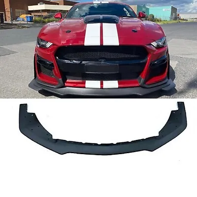 Replacement Front Lip For 15-17 And 18-23 Mustang GT500 Style Front Bumper • $179