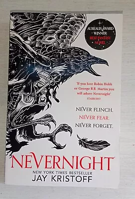 Nevernight By Jay Kristoff Book Paperback 1st Book Nevernight Chronicle  • $8.95