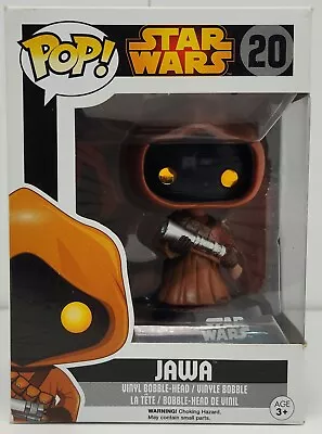 Nib - Star Wars Jawa Funko Pop Vinyl Figure #20 Vault Edition (w/ Box Damage) • $8.99