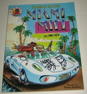 Miami Mice Mark Bode Complete Anthology SIGNED Kevin Eastman TMNT 1980's Comics  • $49.95