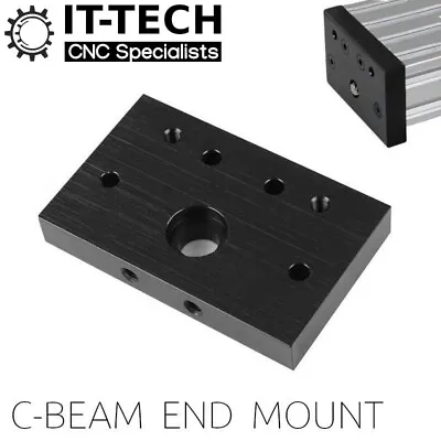 C-Beam End Mount Plate For V-slot 4080 OpenBuilds Actuator Extrusion Profile CNC • £6.95