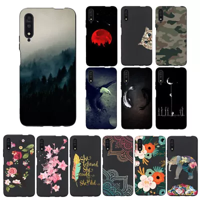 $8.79 • Buy For Samsung J2 J3 J4 J5 J6 J7 2016 2017 Painted Flower Soft Slim Back Case Cover