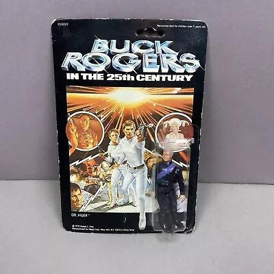 Original Mego 1979 Buck Rogers In The 25th Century Dr. Huer Carded 3.75  Nos • $41