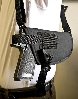 Nylon Shoulder Holster S&W Sigma 9VE 40VE  With Laser Most 5  Auto • $27.99