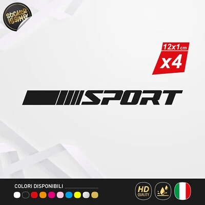 Autocollant Sticker ST Ford Prespaziato, Décal Tuning Pour Auto, Moto Ou Casque, Longueur 19,5 Cm, Origine Italie