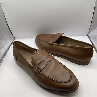 J.crew Men’s Penny Loafers Brown Leather Size 9.5 031024 • $59.90