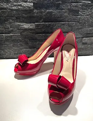 Sachelle Couture Women’s Cherry Colour Size 6 UK High Heel Shoes • £45