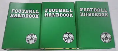 £39.99 • Buy Football Handbook By Marshall Cavendish Complete Set 1-3 Volumes In Binders 1978