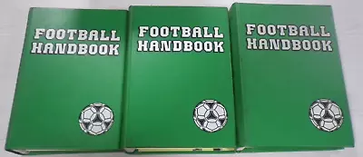 Football Handbook By Marshall Cavendish Complete Set 1-3 Volumes In Binders 1978 • £39.99