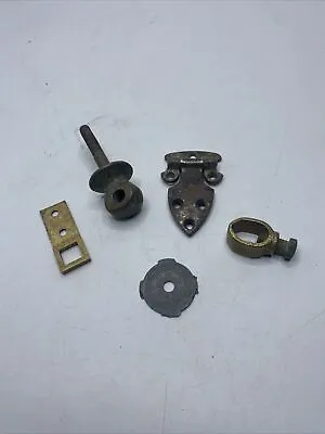 Metal Detector Finds Lot Brass? Copper? Latches Vintage Antique Parts Pieces MK • $9.99