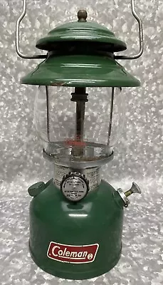 Coleman Lantern 200A700 Model Single Mantel Green  Date 7/81 UNTESTED • $139