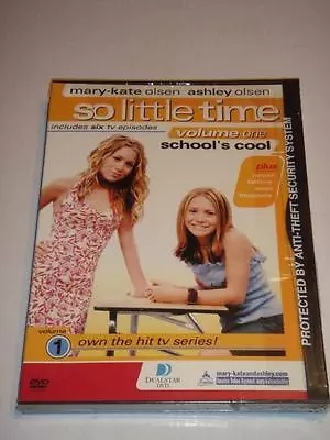 OLSEN TWINS So Little Time VOL. 1 School's Cool Mary-Kate & Ashley Olsen DVD NEW • £21.16