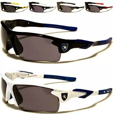 £14.99 • Buy Khan Designer Sunglasses Mens Ladies Womens Sports Wrap Running Cycling Golf Big