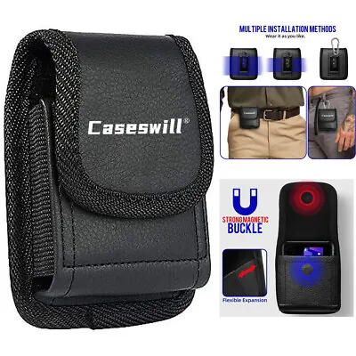 $11.98 • Buy For Samsung Galaxy Z Flip5 Flip 3 4 5 5G Case Belt Clip Holster Carrying Pouch