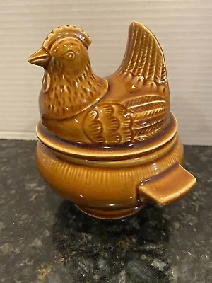 Vintage Tuba The Chicken Soup Bowl With Lid Nesco Japan Onion Soup • $24.99
