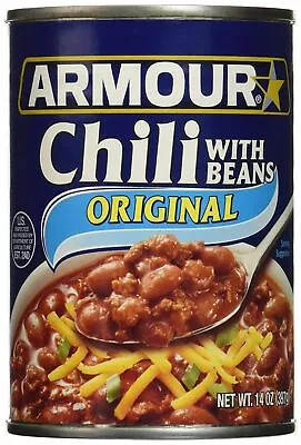 Armour Star Chili With Beans 14 Oz. (Pack Of 12) • $44.99