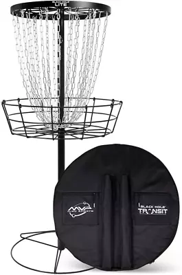 Black Hole Lite Disc Golf Basket With Transit Bag • $189.30